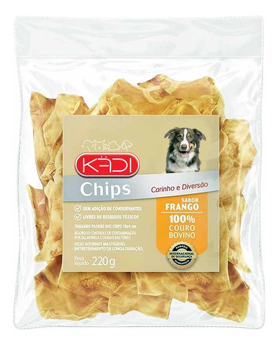 Osso Chips Frango Kadi 220 G