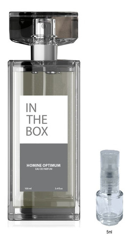 Imagem 3 de 3 de Decant 5ml - Homine Optimum Inthebox Amostra Vidro Spray