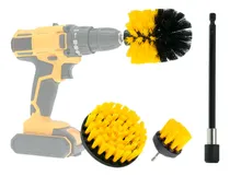 Comprar Juego De Cepillos Para Taladro Limpieza Desbaste 4 Piezas