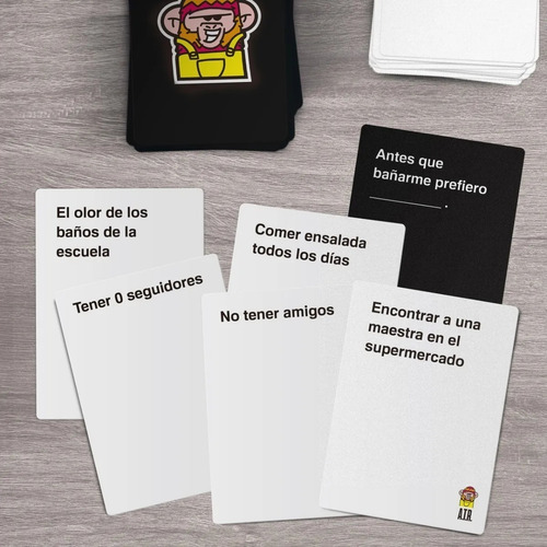 Juego de cartas A.T.R. Ahora todos reímos Buró