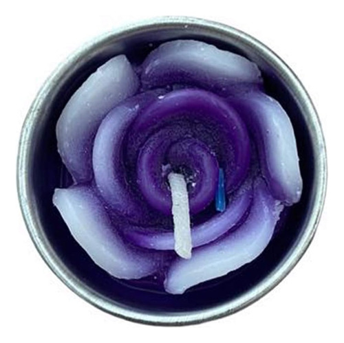 Velas De Color Verde Azulado De Rosa Luces De Té Perfumadas