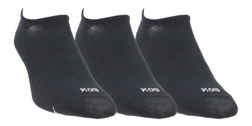 Pack Medias Cortas Soquetes Sox De151c X3 Unid. Hombre Mujer