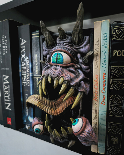 Book Nook - Beholder - Rpg - Aparador De Livros. Preto