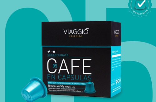 Viaggio Capsulas Compatible Nespresso Descafeinado Vte Lopez