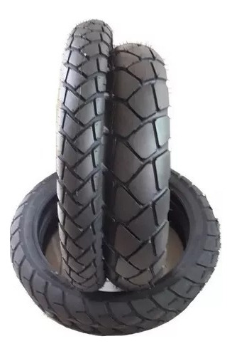 Par Pneu Tiger G650 F800 150/70-17 + 90/90-21 Stroker Trail