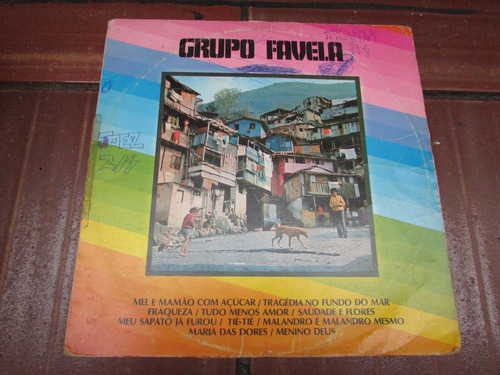 Vinil / Lp - Grupo Favela - 1982