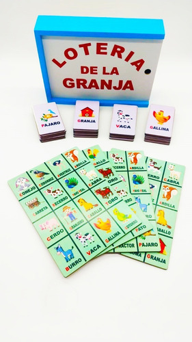 Loteria Didactica De Ganja Mdf Triplay Reistente 