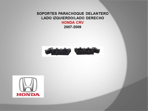 Soporte Parachoque Delantero Honda Cvr 2007-2009