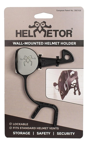 Helmetor Soporte Pared Para Casco Bicicleta Soporte Almacena