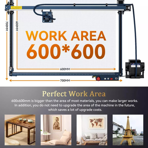 Máquina Gravação A Laser Sculpfun S30 Ultra 22w E 360 Rolo
