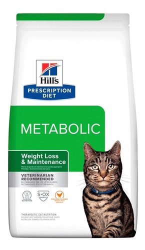 Alimento Para Gato Hill's Metabolic Prescription Diet - 8 Kg - Nuevo Original Sellado