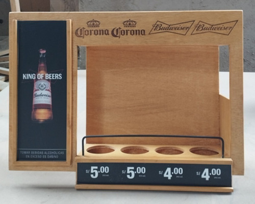 Caja Mostrador De Cerveza