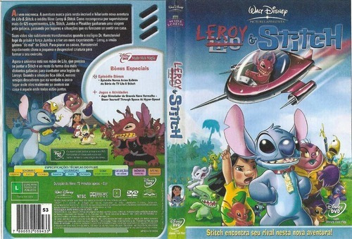 Dvd Leroy E Stitch