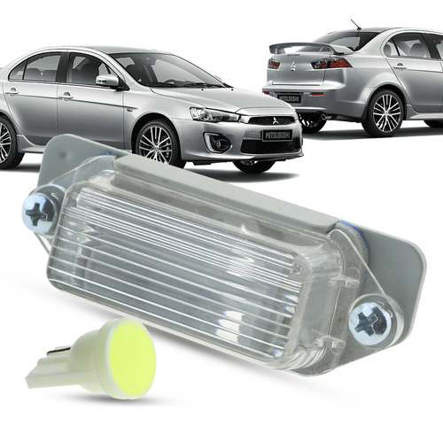 Lanterna Luz De Placa Mitsubishi Lancer Gt 2011 A 2020 C/led