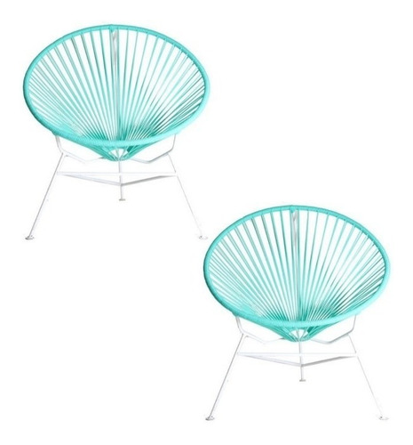 Sillon Acapulco Modelo Pomona Pvc Pack 2 Unidades
