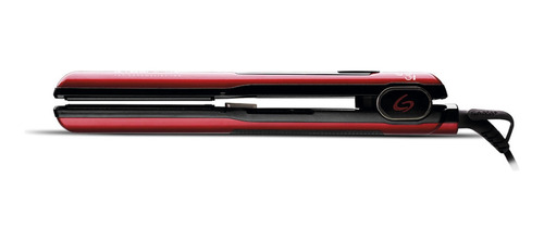 Planchita de pelo GA.MA Italy Starlight Digital IHT Tourmaline Ion Plus roja y negra 110V/220V