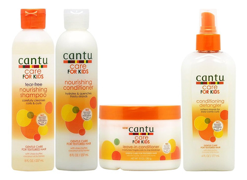 Cantu Care For Kids Champú + Acondicionador + Acondicionad.