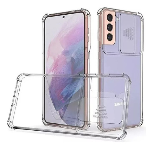 Funda Transparente Con Apertura Camaras Para Samsung S20 Fe 