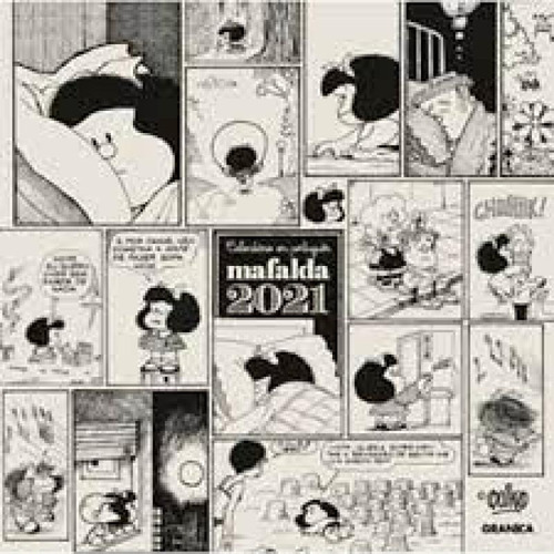 Mafalda 2021, Calendário De Parede Em Portugues