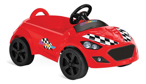 Cochecito de pedales para niños Red Roadster