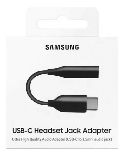 Adaptador Jack 3.5 Mm A Tipo C  Para Audifonos Samsung