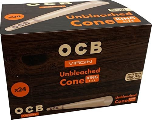 Tubo Y-o Papel Para Armar Conos Ocb Virgin King Size | Caja 