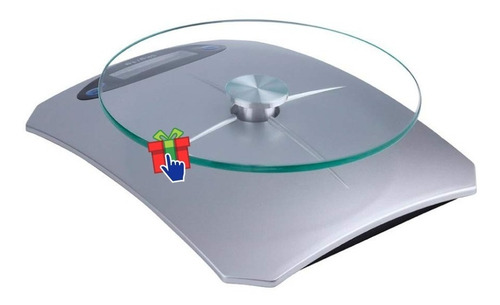 Imagen 9 de 10 de Balanza Digital Cocina Electrónica Plato Vidrio 1g A 7kg