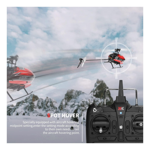 Helicóptero Goolrc Rc, Helicóptero De Control Remoto Wltoys