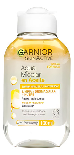 Agua Micelar Garnier En Aceite Bifásica 100 Ml
