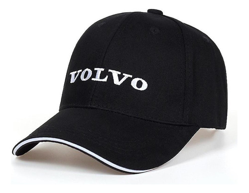 Gorra De Béisbol Volvo Sports Para Hombre, Casual, Negra, Ti