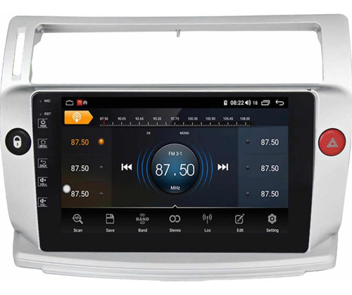 Radio Andorid Carplay 2+32 Citroen C4 2007-2012