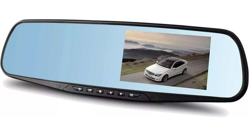 Espejo Retrovisor Carro Fullhd Display Doble Cámara 