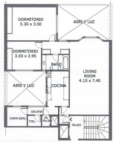 Imagen 4 de 4 de Departamento - Recoleta