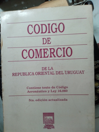 Codigo De Comercio 5ta Edición