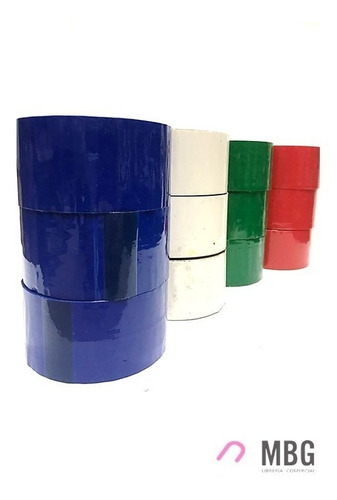 Imagen 3 de 4 de Cinta Adhesiva De Colores 48mm X50m Pack 4 Unidades