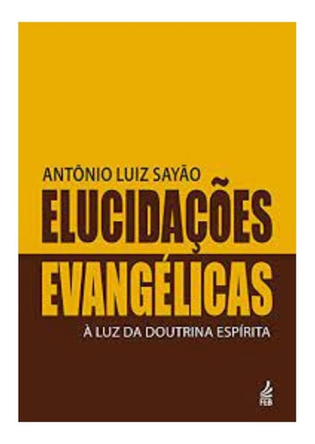 Elucidações Evangélicas - À Luz Da Doutrina Espírita - Sayão