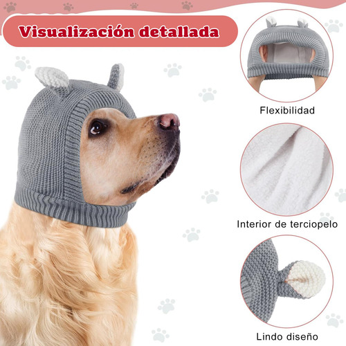 Orejeras Para Perros Cubierta Orejas De Perro Calmante Para