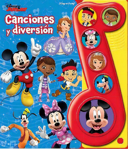 Disney Junior -canciones Y Diversin-, De Pi Kids. Editorial Pi Kids/publications Internationals