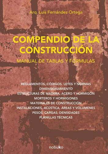 Compendio De La Construcción - Fernandez Luis
