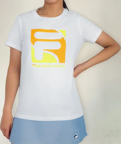 Fila Camiseta Tee Mujer Fila Camiseta De Dama F12tn00157-309