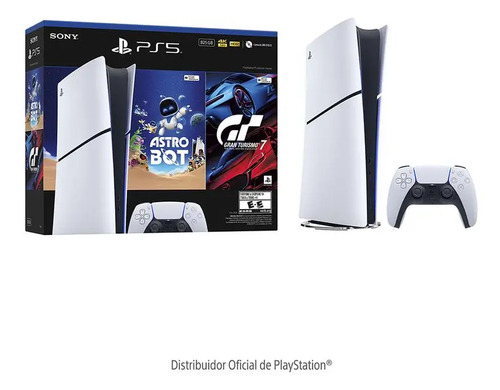Consola Ps5 Digital Bundle Astro Bot + Gran Turismo 7