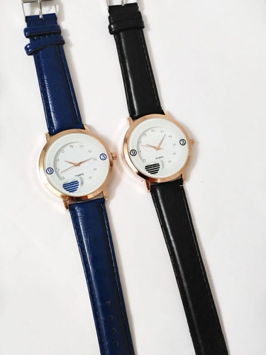 Relógio Feminino Estilo Coração Com Strass Pulseira Colorida