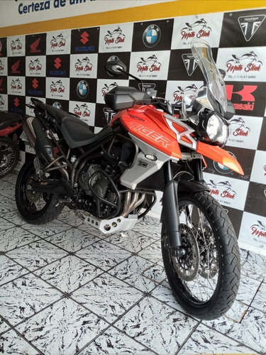 Imagem 1 de 8 de Triumph Tiger Xcx 2020 Laranja 08 Mil Km...