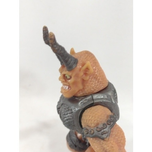 Boneco Antigo Guerreiro Chifrudo Medieval Monstro (Usado)