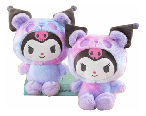 Peluche Sanrio Kuromi Traje Peluche Panda Color