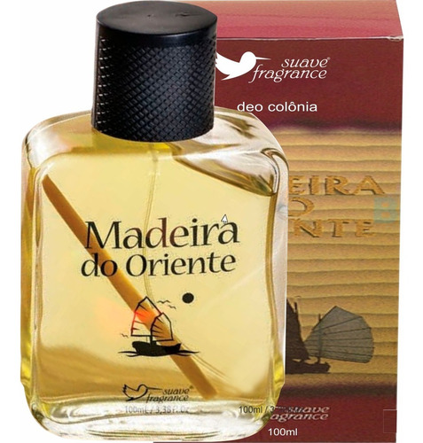 Deo Colônia Madeira Do Oriente Suave Fragrance Longa Duração