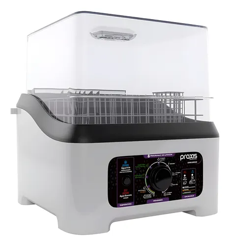 Máquina de lavar louça portátil semiautomática Praxis branca