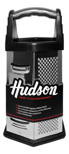 Rallador De Acero Inoxidable Hudson Hexagonal 6 Caras