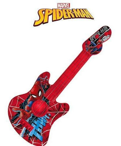 Guitarra Infantil Acustica Pequena Homem Aranha/spider Man