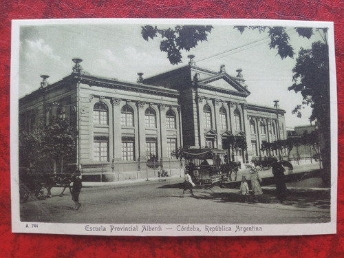 Cordoba Escuela Provincial Alberti Postal Peuser